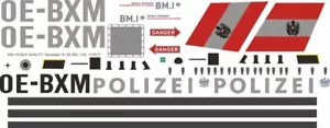 Decal 15 H125 / AS 350 Ecureuil Polizei Austria OE-BXM - Bild 1 von 2