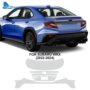 Rear Bumper Precut Paint Protection Film PPF Clear TPU for Subaru WRX 2022-2024 - Picture 1 of 14