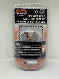 GEEK SQUAD FIREWIRE GOLD CABLE FIREWIRE EN OR IEEE1394. NEW SEALED PACKAGE - Picture 1 of 2