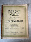 Petite Suite de Concert für Klavier von S. Coleridge-Taylor - 1916 Klaviermusik