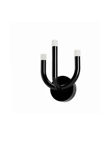 Applique a led da parete nero lucido design moderno RD-0585 - Picture 1 of 1