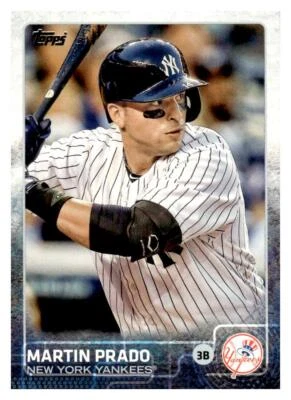 2015 Topps #302 Martin Prado YANKEES - Image 1 of 2