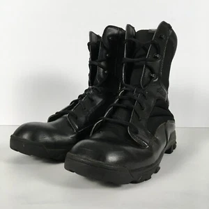 BATES ZR-8 Tactical Work Boots, Men's 11, Black Side Zip E02068 - Picture 1 of 13