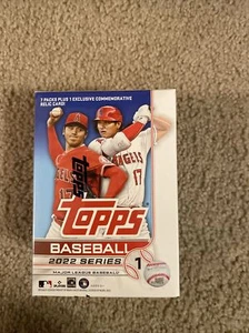 2022 Topps Baseball Series 1 Sellado Caja BLÁSTER 99 Tarjetas con una Reliquia EXCLUSIVA - Imagen 1 de 5