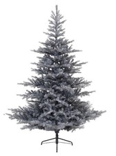 Grandis Fir Green Christmas Xmas Tree - Frosted - 150cm