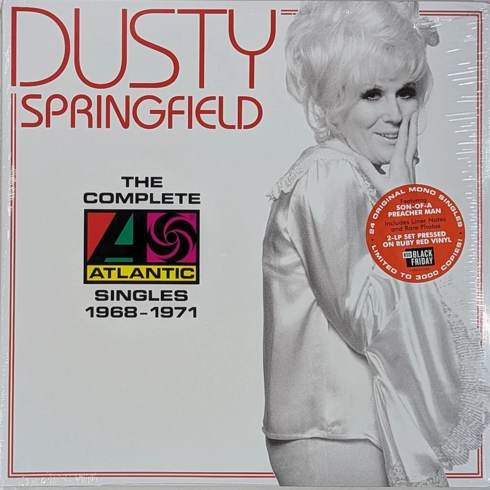 DUSTY SPRINGFIELD The Complete Atlantic Singles 1968-1971 SEALED 2LP Ruby Red - Image 1 of 1