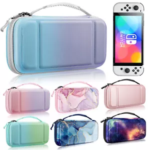 Tragetasche für Nintendo Switch OLED-Modell 2021 / Switch 2017 Schutzhülle Reisetasche - Bild 1 von 35