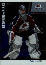 A5724- 2002-03 Between the Pipes Hk Card #s 1-150 -You Pick- 10+ FREE US SHIP