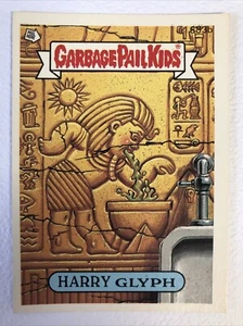 Garbage Pail Kids Topps Original Series 15 Sticker Harry Glyph 583b - Picture 1 of 2