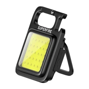 Multifunktion Schlüsselanhänger Taschenlampe Superfire MX16 wasserdicht 600lm USB-C - Bild 1 von 6
