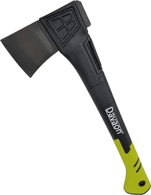 Davaon 46cm Log Splitting Axe | Moulded Carbon Steel Blade & Fibreglass Handle - Image 1 of 4