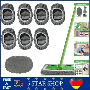 Feuchte Bodentücher Mikrofaser 25,4x11,5cm 8Stück für Bodenwischer SPA Reinigung - Bild 1 von 10