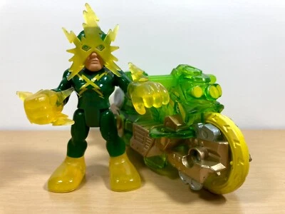 Playskool Marvel Super Hero Mundial Exclusivo Electro Figura Lightning Strike Ciclo Foto 1 de 4