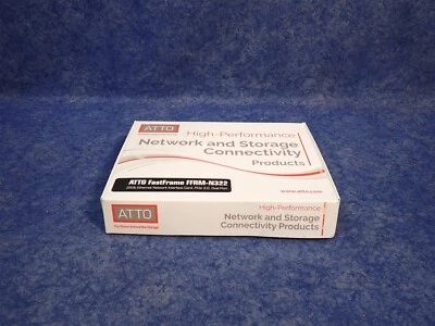 ATTO FastFrame N322 Integrated SFP28 Optical Interface FFRM-N322 (G79) - Image 1 of 4