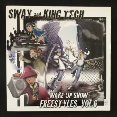 SWAY & KING TECH - 'Wake Up Show Freestyles Vol.6' 12" Doble Vinilo LP Disco Foto 1 de 4