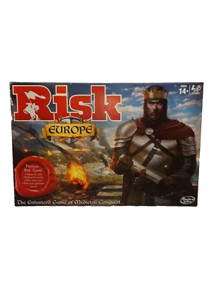 Risk Europe. The Enhanced Board Game of Medieval Combat 100% Complete. Open Box. - Image 1 of 4
