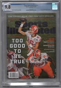 Trevor Lawrence SPORTS ILLUSTRIERT erstes Cover FC 14.01.2019 Kiosk CGC 9.8 - Bild 1 von 2
