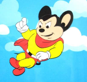MIGHTY MOUSE 1979 Filmación PRODUCCIÓN ANIMACIÓN ORIGINAL CEL dibujo - Imagen 1 de 4