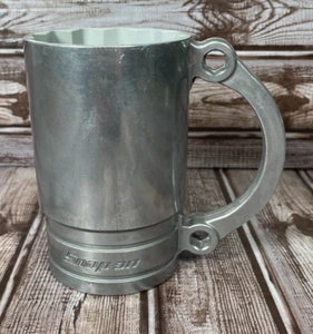 SNAP-ON Aluminum Socket Mug Cup Beer Stein Wrench Silver 5/8 Large SF201 USA - Picture 1 of 7