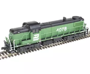 Atlas ~ N Scale ~ Master Silver ~ ALCo RS-3, Standard DC ~ BN #4058 ~ 40005485 - Picture 1 of 3