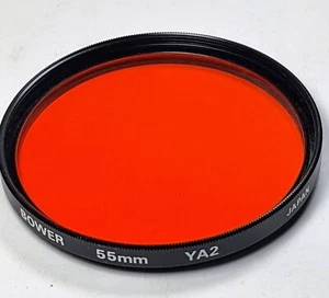 55mm Coated Orange YA2 Glass Lens Filter Japan E55 E-55 Bower NOS 55 mm #YA2 - Picture 1 of 6