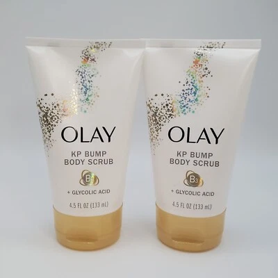 OLAY KP Bump Body Scrub Glycolic Acid with Vitamin B3 Complex 4.5 fl.oz LOT OF 2 - Image 1 of 2