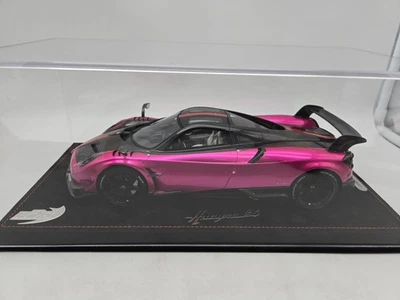 BBR 1:18 Pagani Huayra BC Flash Pink / Carbon Dach #10/20 limitiert OVP P18128FP - Bild 1 von 4