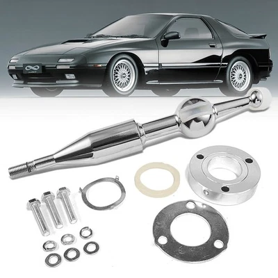 Manzo T-6 Billet Steel Short Throw Shifter For 86-92 Mazda RX-7 FC3S Manual - Image 1 of 2