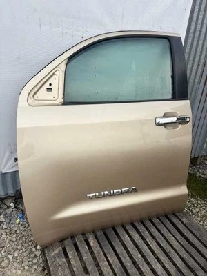 10-21 TOYOTA TUNDRA CREW CAB LEFT FRONT DRIVER DOOR BS-412  - Image 1 of 4