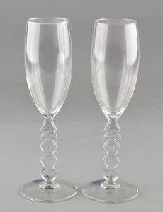 *Luminarc Millennium 2000 Long Stem Champagne Flutes (Set of 2) - Picture 1 of 2