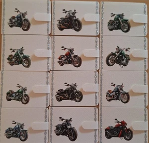3D Geldgeschenk-Grusskarte °Motorrad°  Geburtstag Bike Biker  Handarbeit - Bild 1 von 14