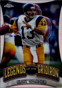2024 Topps Chrome Legends of the Gridiron Refractors #LOG2 Kurt Warner St. Louis - Picture 1 of 2
