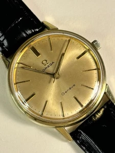 Reloj de vestir OMEGA Genève para hombre vintage años 60’s manual dorado Cal. 601 - 135.011    - Imagen 1 de 7