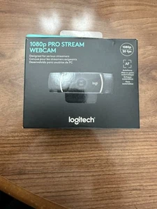 Logitech C922 Pro Stream Webcam - Black - Bild 1 von 3
