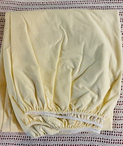Martha Stewart Everyday Queen Spannbettlaken 230 Baumwollmischung Kornblumengelb - Bild 1 von 7