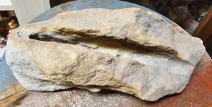 Piedra arenisca única 11" roca excelente para exhibición/decoración coleccionable - Imagen 1 de 7