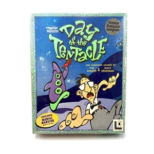 Maniac Mansion Day Of The Tentacle PC Big Box IBM COMPLET VF CIB ***RARE*** - Imagen 1 de 7