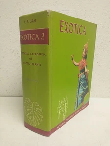 Exotica 3 Pictorial Cyclopedia Of Exotic Plants Revised Edition 1968 A B Graf - Bild 1 von 5