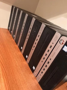 JobLot 5x Windows 11 Pro HP Prodesk 600 G3 Core i5-7th 256GB SSD 16GB RAM + WiFi - Picture 1 of 9