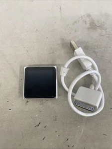 Teile! Apple iPod Nano 6. Gen 8GB Silber MC525LL - Bild 1 von 7