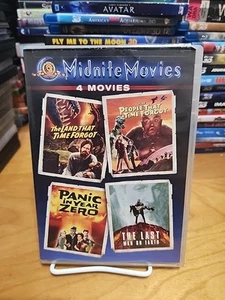 Midnight Movies: The Land/People Time Forgot, Panic, Last Man On Earth DVD OOP - Picture 1 of 5