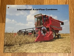 International 1983 Axial-Flow Combines 1420 1440 1460 1480 venta catálogo folleto - Imagen 1 de 3