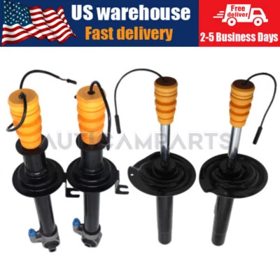 4x Front Rear Shock Absorber Struts w/EDC For BMW 7 Series E38 740i 740iL 750iL — 第 1/4 张图片