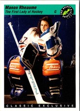 1993 Classic Pro Prospects Manon Rheaume #1 Trois-Rivieres Draveurs