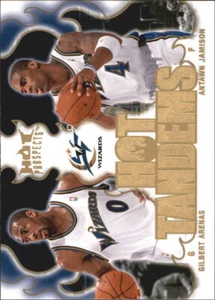 2008-09 Hot Prospects Hot Tandems #HT20 Gilbert Arenas/Antawn Jamison - NM-MT - Picture 1 of 2