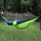 660lbs Portable Double Person Camping Hammock Tent Hanging Bed w/ Mosquito Net