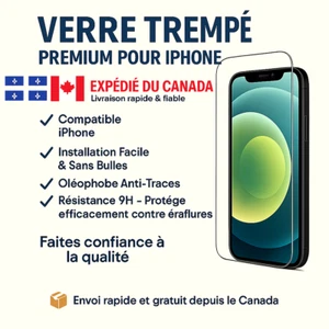 Protection d' écran en verre trempé pour Apple iPhone 11 téléphone smartphone - Photo 1 sur 6