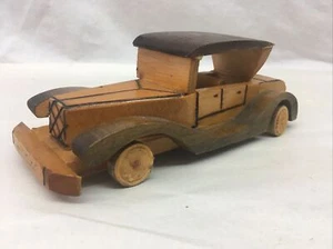 Handmade Wooden Antique Ford Car from the Bahama's - Picture 1 of 5