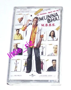 Munna Bhai M.B.B.S. - Bollywood cassette (not CD) Sanjay Dutt Anu Malik - Picture 1 of 3