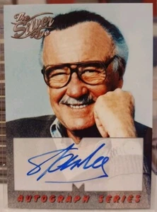 Marvel The Silver Age Stan "The Man" Lee A1 Autograph 1998 NM/MT d. 2018 Skybox - Picture 1 of 2